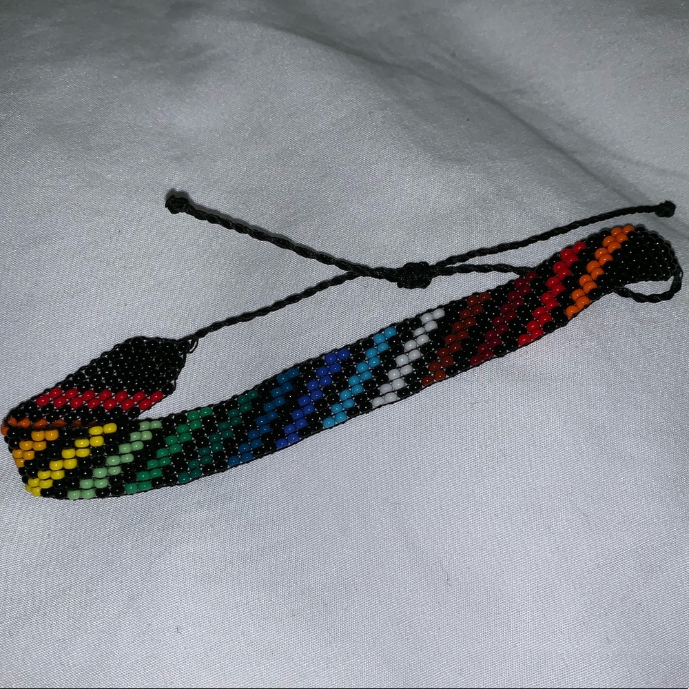 🌈 PRIDE Beaded Adjustable Bracelet